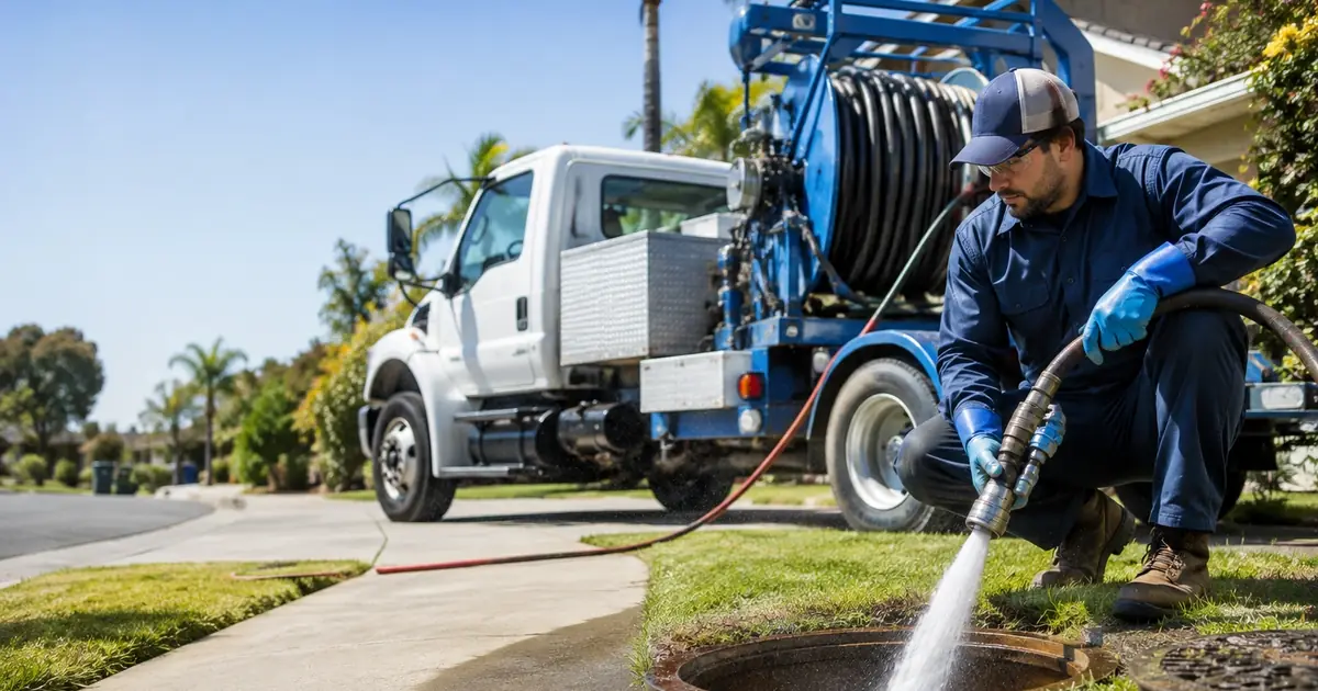 Hydro jet sewer cleaning Baldwin Park